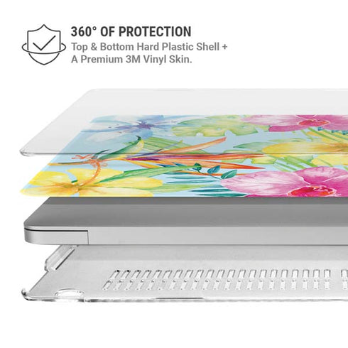 Tropical Daze MacBook Air 15in (2023-2025) Case plus Skin